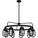 Starklake 9 Light 34.5 inch Natural Iron Chandelier Ceiling Light