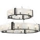 Cloud Break 20 Light 40 inch Coal Pendant Ceiling Light