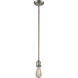 Franklin Restoration Beacon 1 Light 8 inch Brushed Satin Nickel Mini Pendant Ceiling Light in Incandescent, Seedy, Franklin Restoration