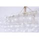 Canada LED 14 inch Brass Chandelier Ceiling Light