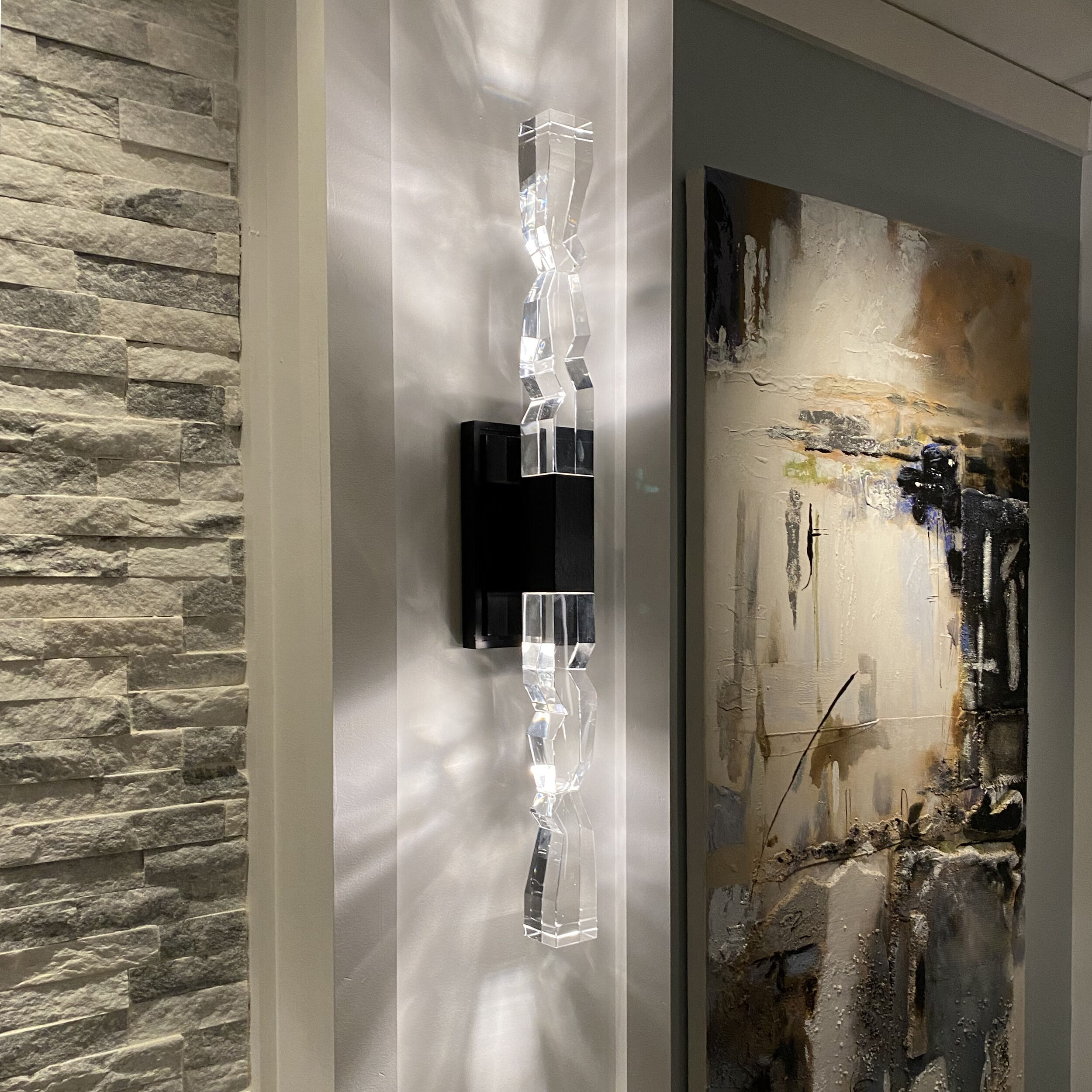 Mamadim 2 Light 4.5 inch Satin Brushed Black Wall Sconce Wall Light