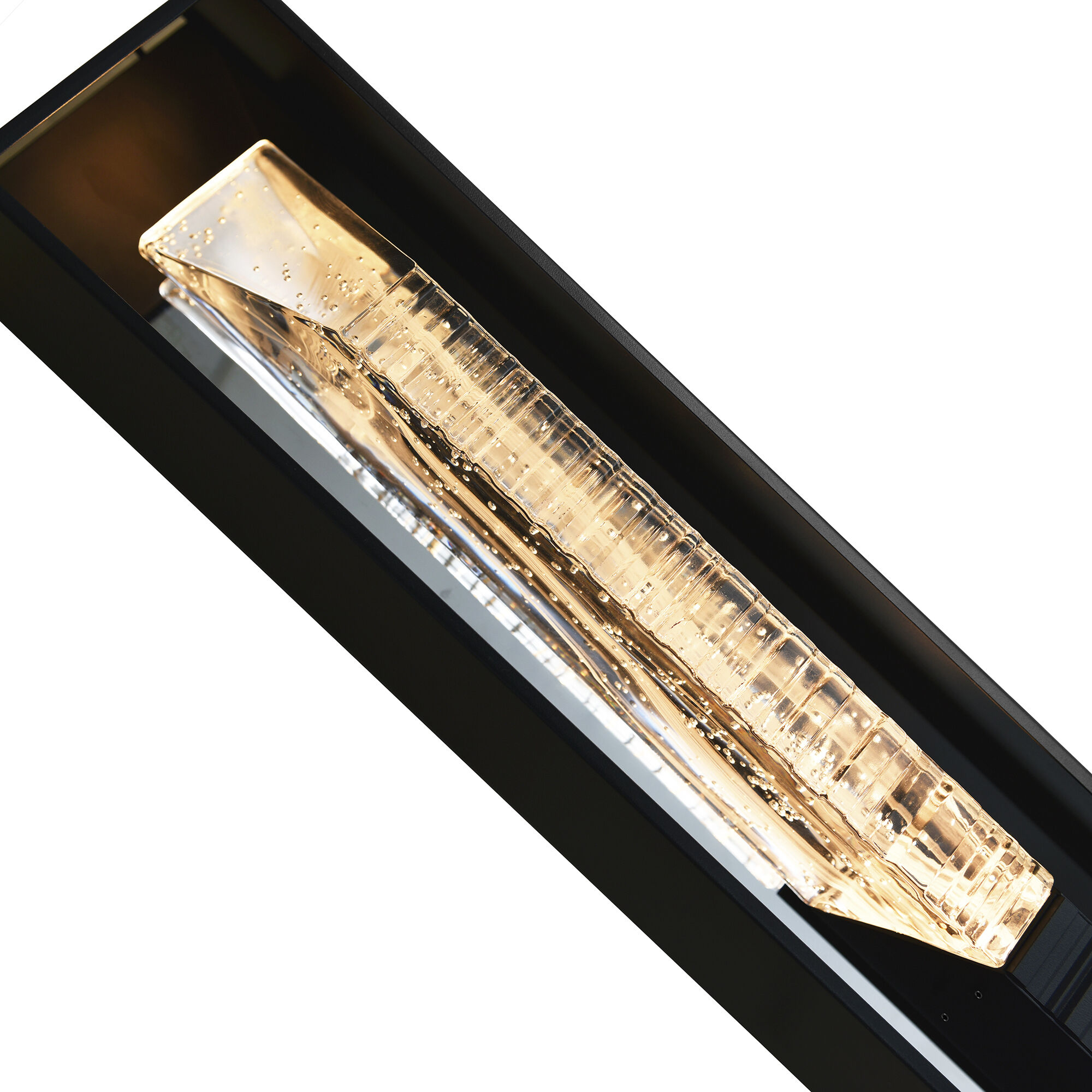 Petra LED 29 inch Sand Black Outdoor Wall Light