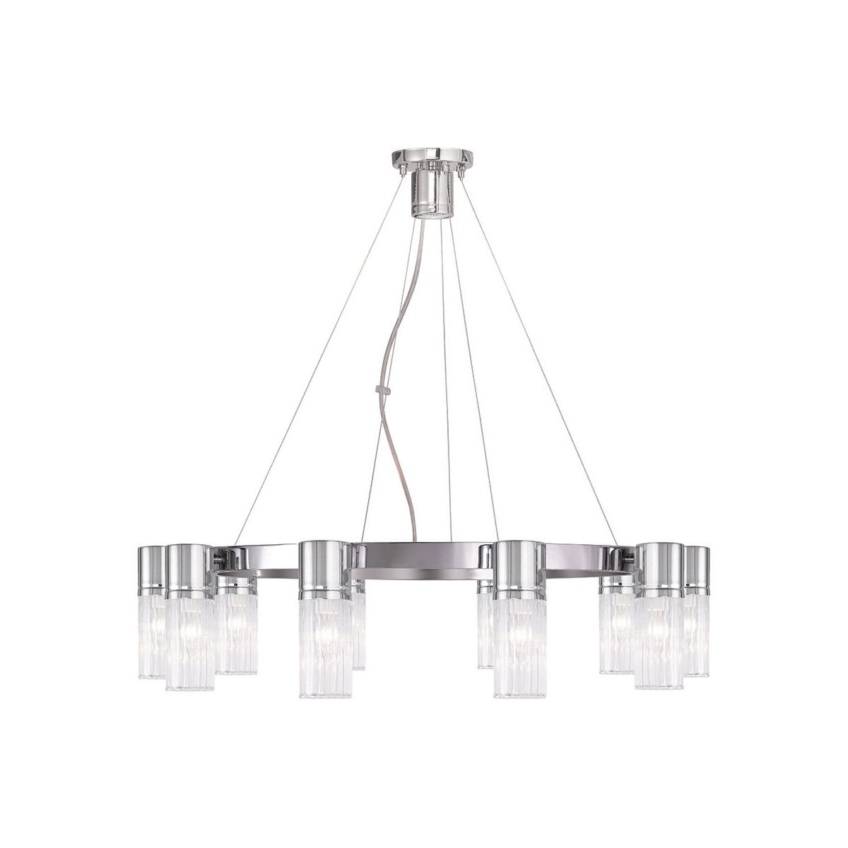 Midtown 10 Light 4.75 inch Chandelier