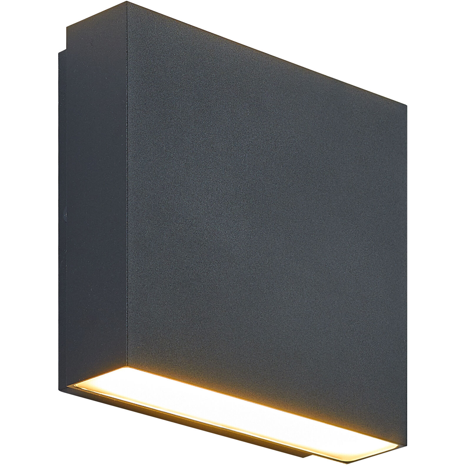 Weston LED 5.13 inch Matte Black Outdoor Wall Light