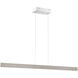 Verdura Linear Chandelier Ceiling Light in Grey