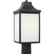 Saybrook 1 Light 16.5 inch Textured Black Outdoor Wall Fixture