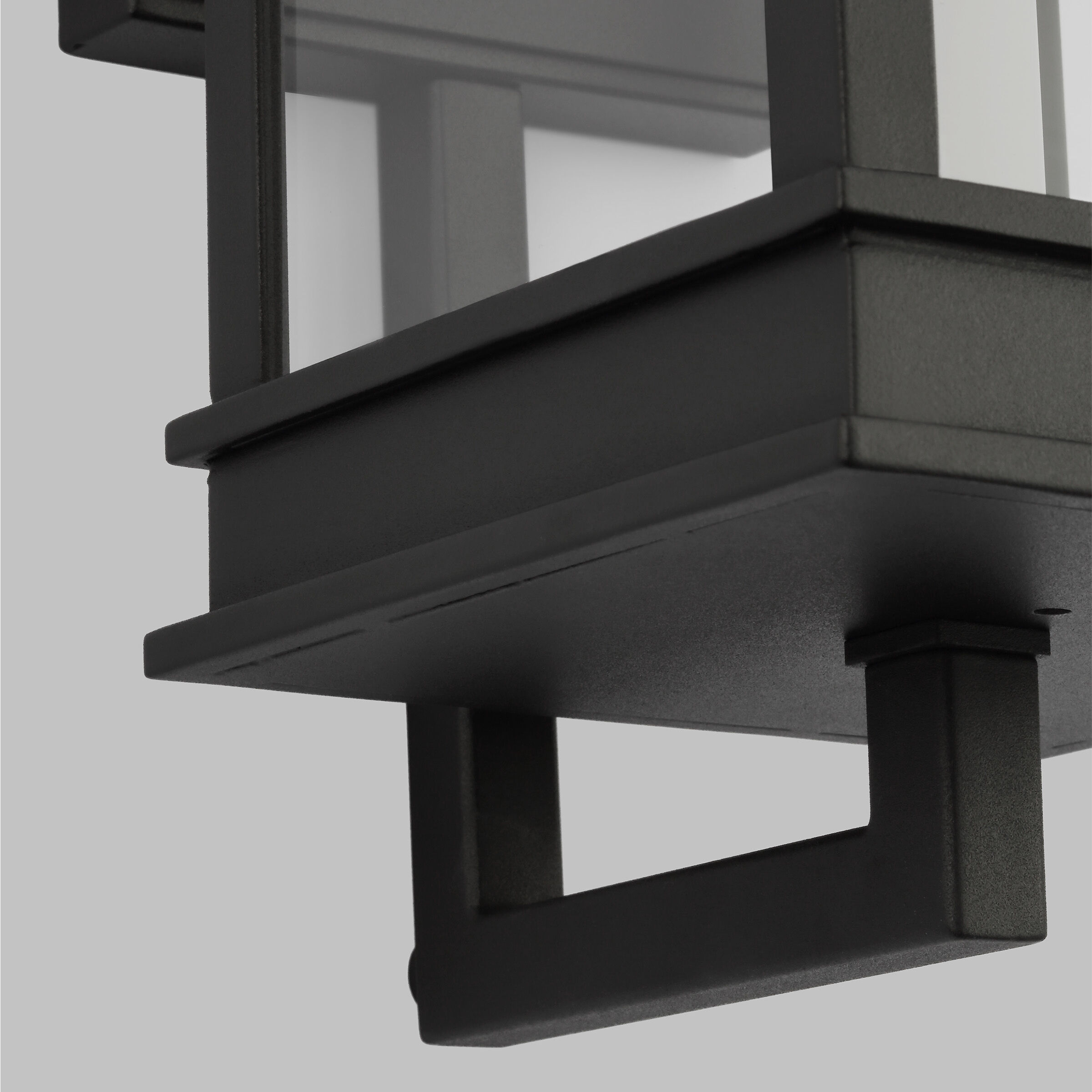 C&M by Chapman & Myers Cupertino 1 Light 15 inch Textured Black Outdoor Wall Lantern