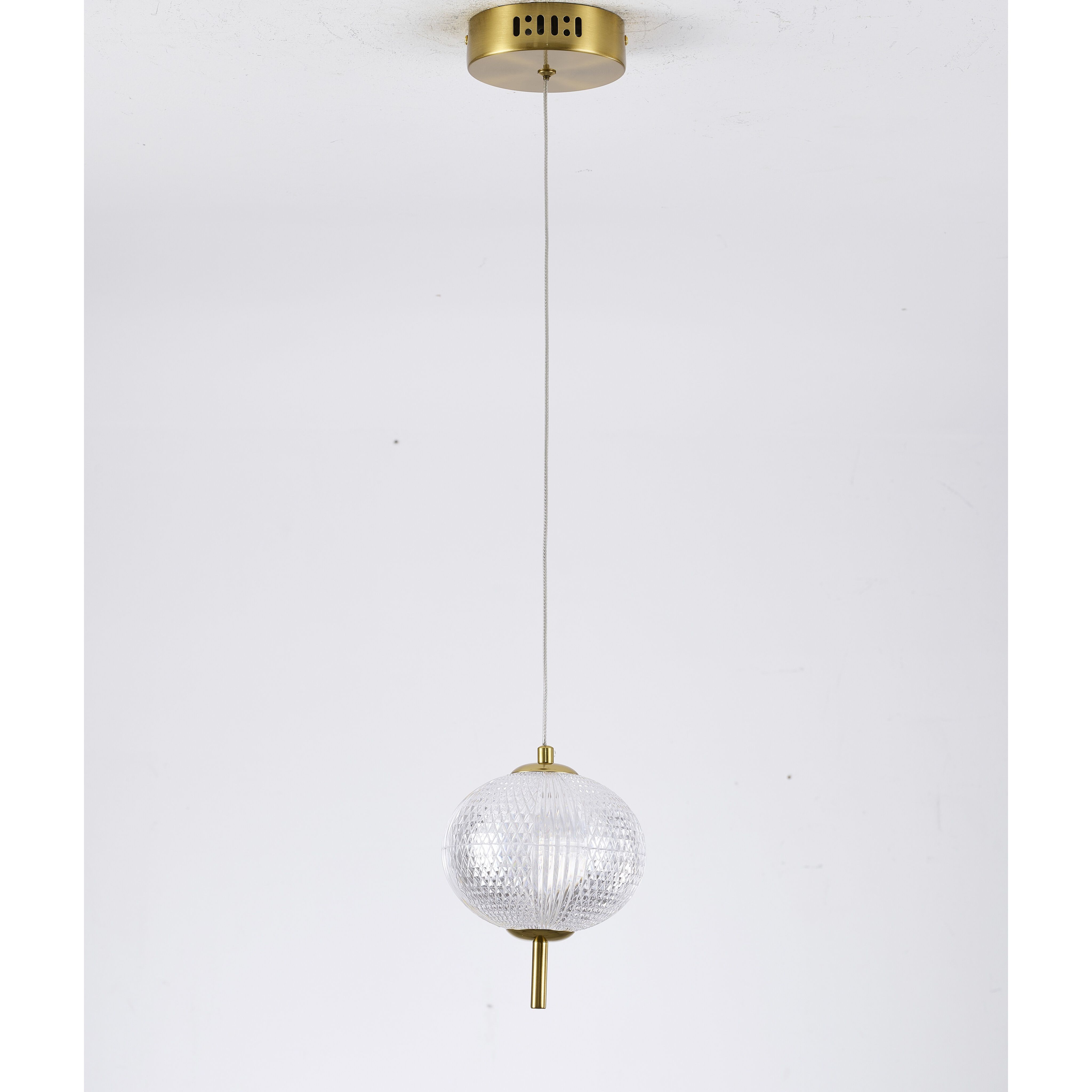 Canada Pendant Ceiling Light in Brass