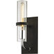 Xavier 1 Light 5 inch Vintage Iron Wall Sconce Wall Light