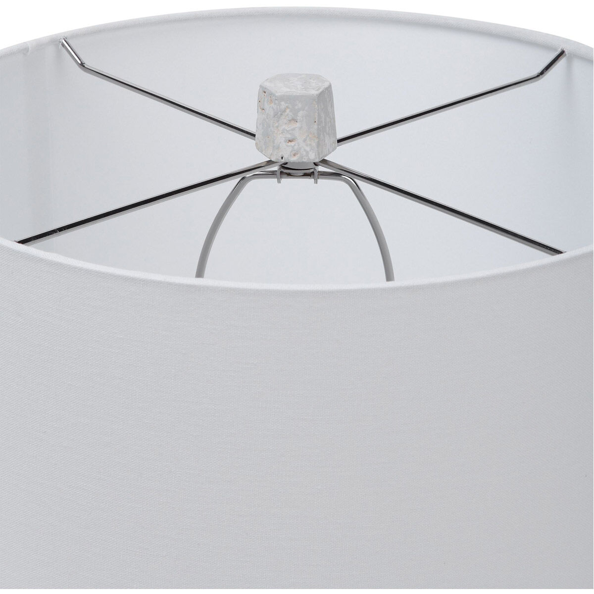 Apollo 33 inch 150 watt Concrete Table Lamp Portable Light