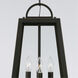 Leighton 4 Light 12 inch Oiled Bronze Outdoor Hanging Lantern