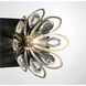 Poppy 3 Light 23 inch Matte Black with Satin Nickel Bathroom Vanity Light Wall Light in Matte Black/Satin Nickel