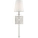 Monroe 1 Light 5 inch Satin Nickel Wall Sconce Wall Light, Essentials