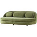 Sorrento Olive Green and Black Sofa