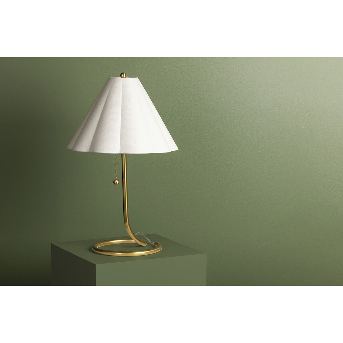 Martha 23 inch 60.00 watt Aged Brass Table Lamp Portable Light