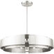 Varick 7 Light 34 inch Brushed Nickel Pendant Chandelier Ceiling Light