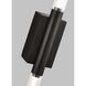 Kelly Wearstler Phobos LED Polished Nickel ADA Wall Sconce Wall Light, Integrated LED