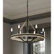 Sonoma 6 Light 26.25 inch Dark Bronze Chandelier Ceiling Light