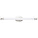 Edgeworth LED 27.75 inch Brushed Nickel Vanity Light Wall Light