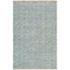 Cheshire 36 X 24 inch Blue and Gray Area Rug, Wool