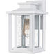 Wakefield 1 Light 11 inch White Lustre Outdoor Wall Lantern