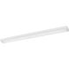 Shaw LED 5.25 inch White Linear Flush Mount Ceiling Light