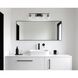 Mansfield 4 Light 34 inch Matte Black Vanity Light Wall Light