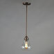 Dianne 1 Light 7.5 inch Oil Rubbed Bronze Single Pendant Ceiling Light in Hammer