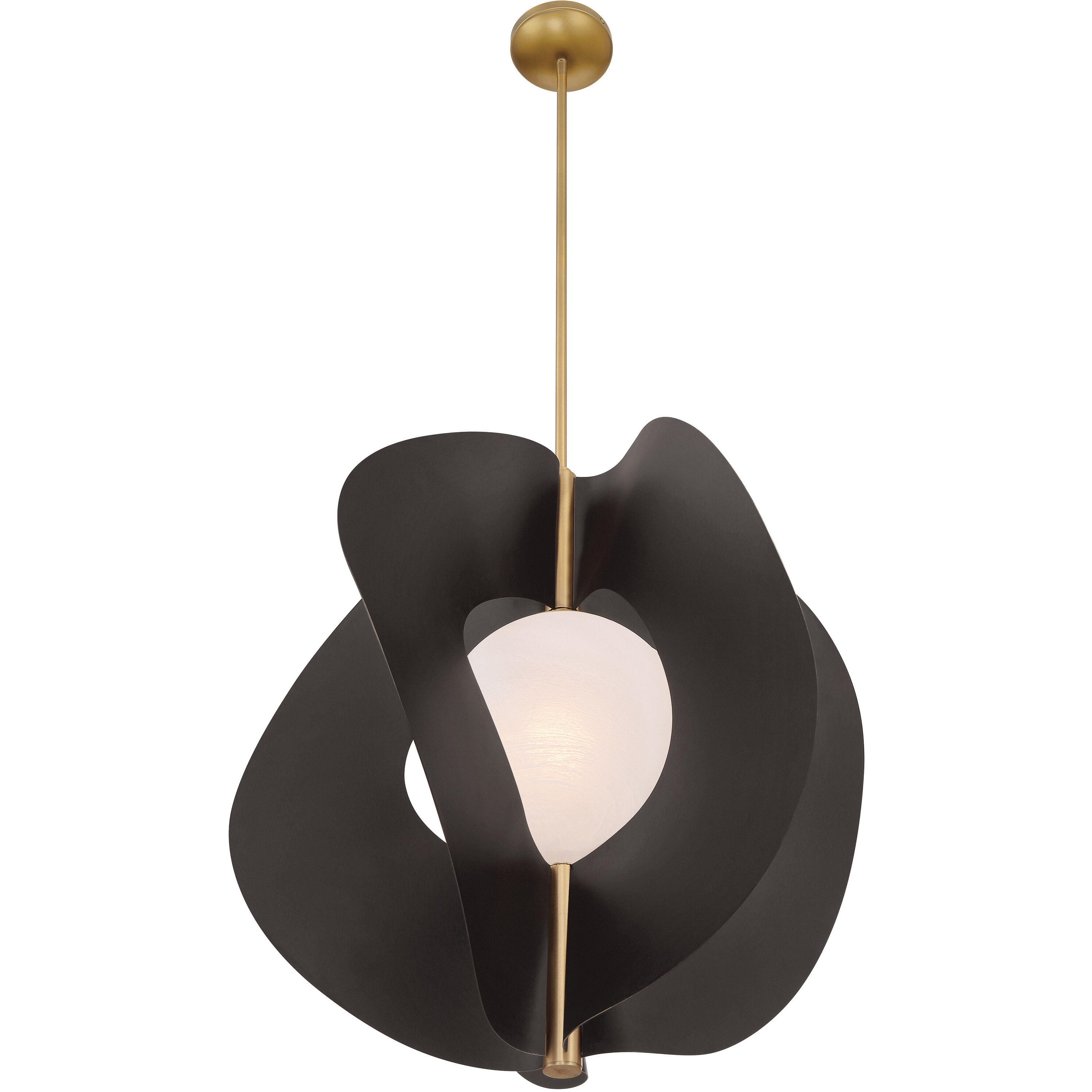 Gloria 1 Light 24 inch Legacy Brass and Dark Bronze Pendant Ceiling Light