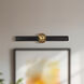 Alora Mood Cole 120.00 watt 23 inch Brushed Gold and Matte Black Wall/Picture Light Wall Light