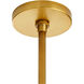 Mia 1 Light 27 inch Beige Pendant Ceiling Light