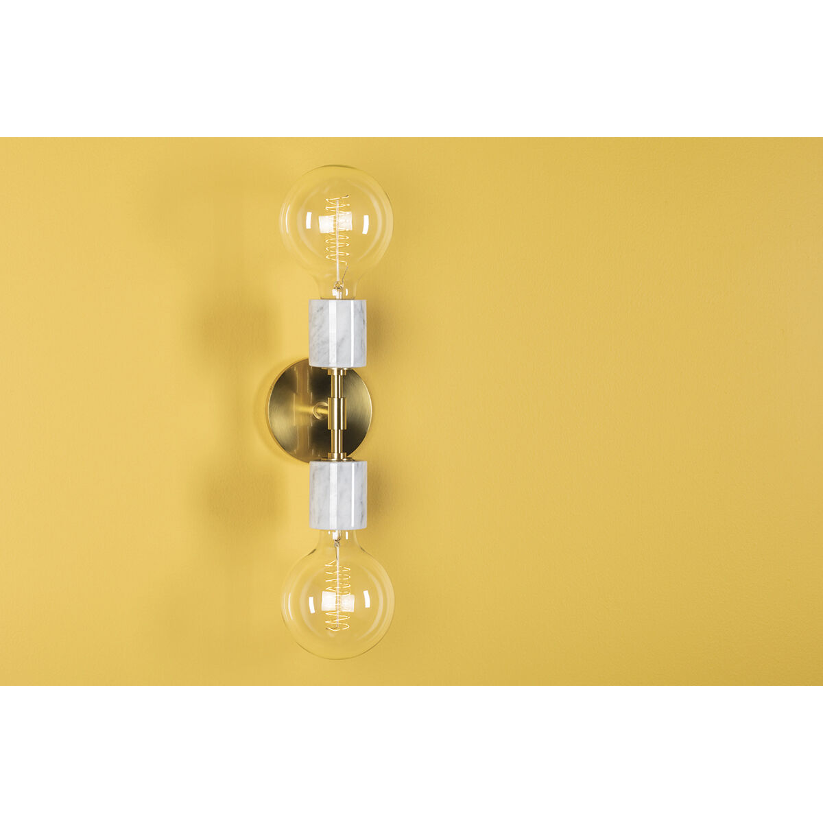 Asime 2 Light 5 inch Aged Brass Wall Sconce Wall Light