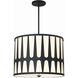 Royston Pendant Ceiling Light in Black