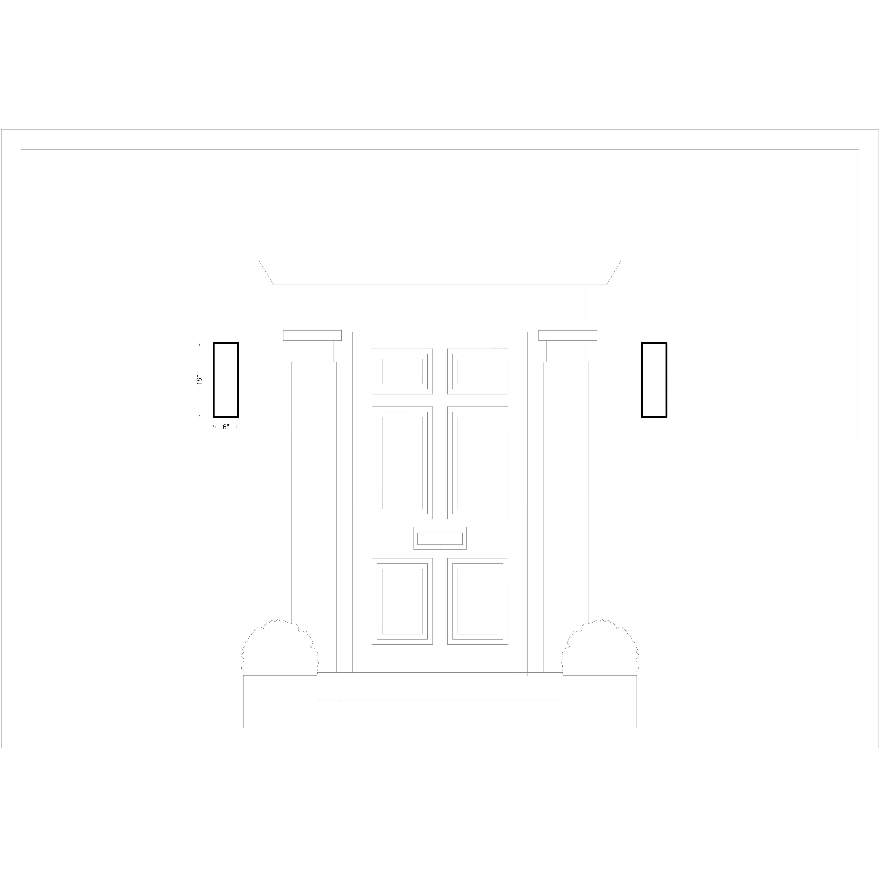 Sean Lavin Outdoor Cylinders 2 Light 18 inch Textured Black Outdoor Wall Lantern