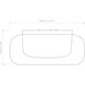 Aquina 2 Light 14.17 inch Matte Brushed Brass Interior Ceiling Light