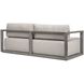 Remsen Weathered Gray and Nuance Dove Outdoor Sofa
