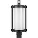 Irondale 1 Light 21 inch Matte Black Outdoor Post Lantern