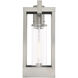 Delancey 1 Light 18.88 inch Brushed Nickel Outdoor Post Top Lantern
