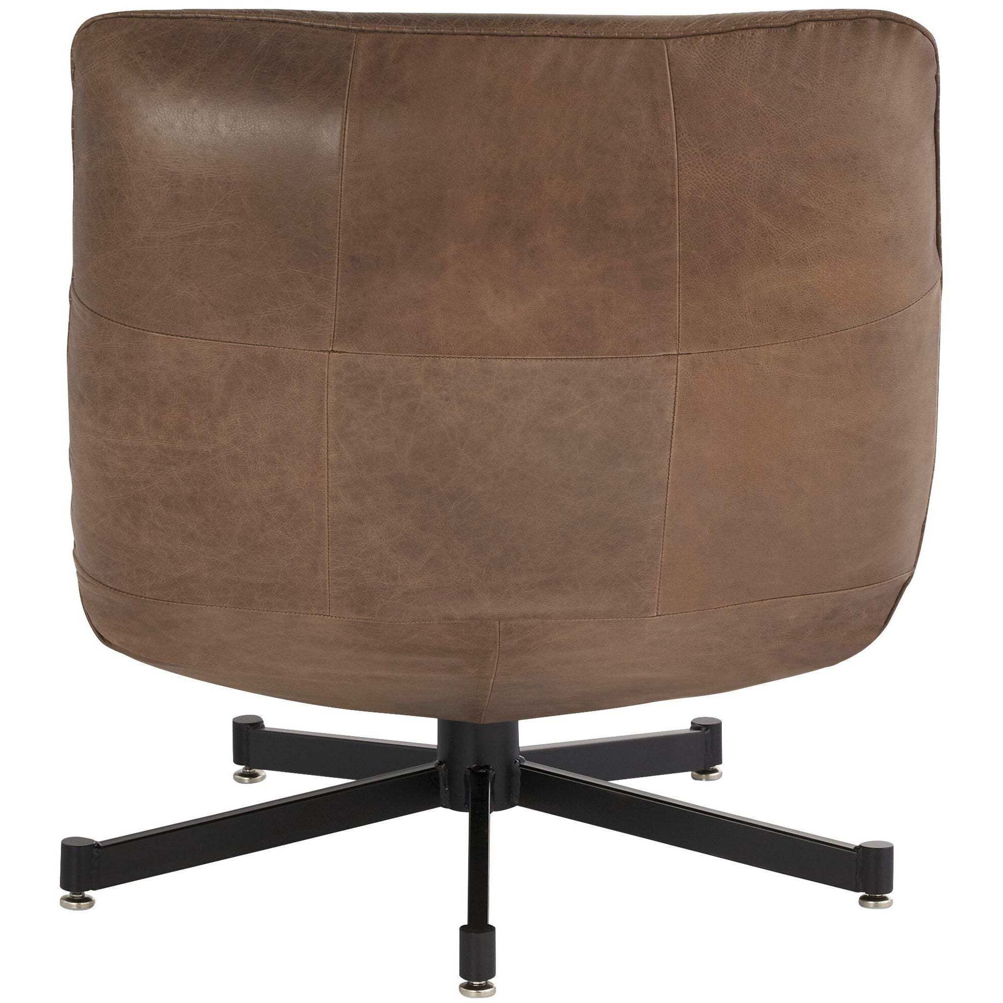 Eduarda Black and Taupe Arm Chair