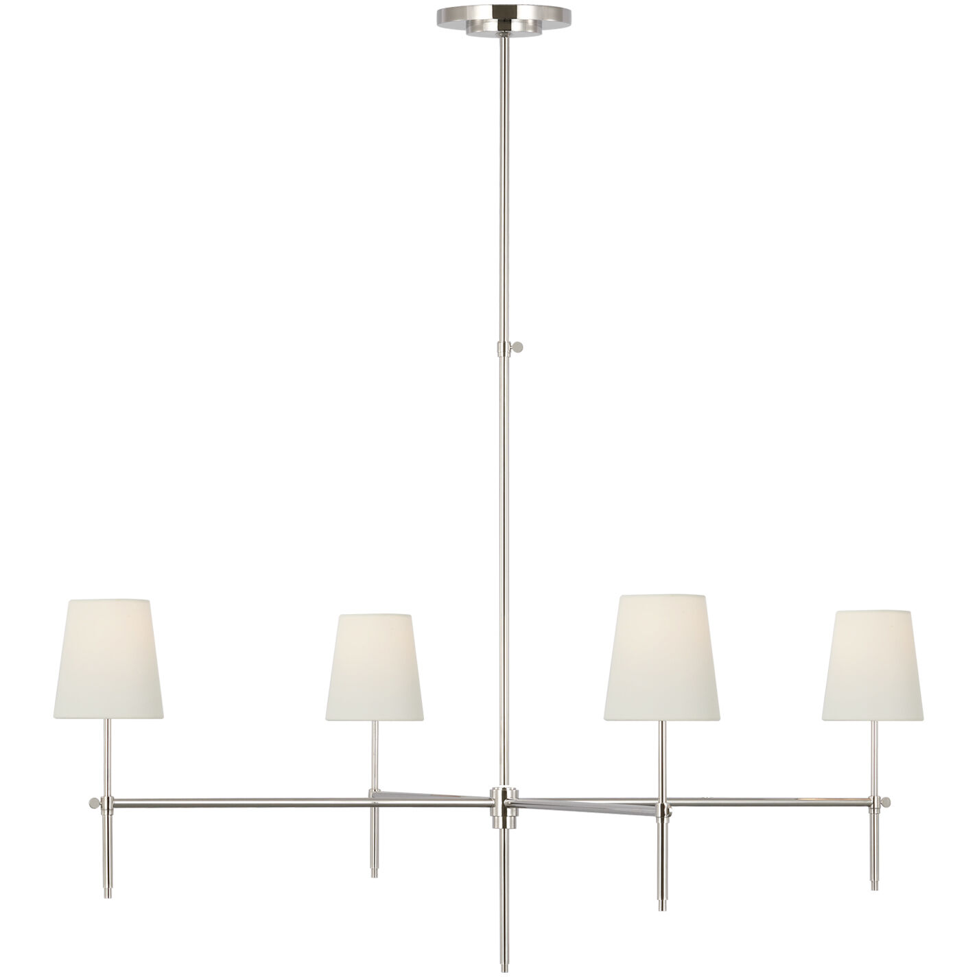 Thomas O'Brien Bryant 4 Light 48.00 inch Chandelier
