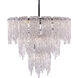 Gisel 10 Light 24 inch Polished Chrome Pendant Ceiling Light