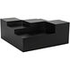 Stein 48 X 48 inch Matte Black Coffee Table