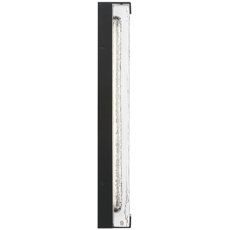 Hiltic LED 17.5 inch Matte Black Outdoor Wall Sconce