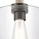 Paladin LED 7.13 inch Matte Black Mini Pendant Ceiling Light