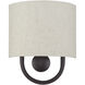 Stratton 1 Light 9 inch English Bronze ADA Wall Sconce Wall Light