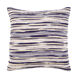 Naukati Bay 20 X 20 inch Black/Violet/Metallic - Gold/Beige/Denim/Navy Pillow Cover