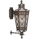 Chateau Outdoor 4 Light 37 inch Bronze Outdoor Wall Mount