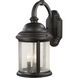 Hancock 3 Light 18 inch Coal Outdoor Wall Mount, Great Outdoors