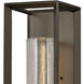 Rhodes Outdoor Wall Mount Lantern in Warm Bronze, Non-LED