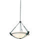 Grande 3 Light 24 inch Black Pendant Ceiling Light